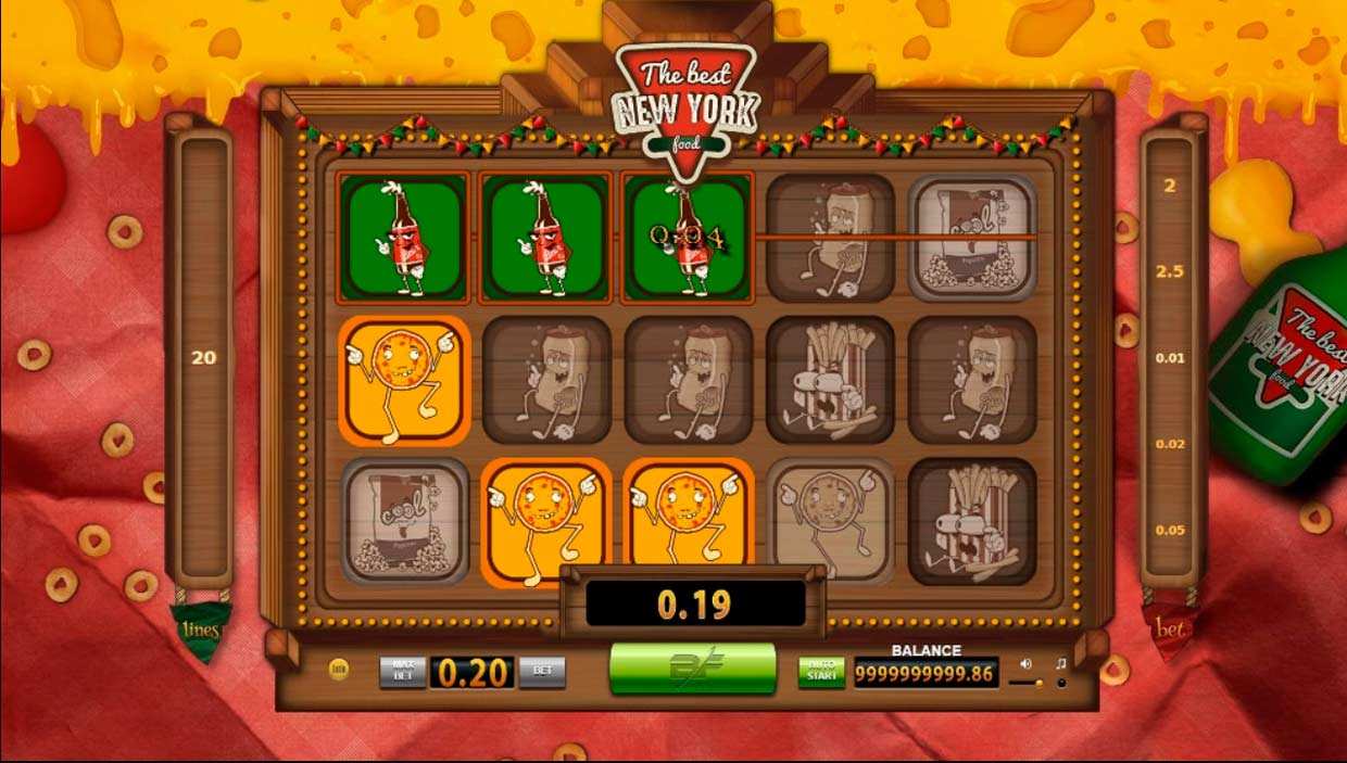 Best New York Food slot game